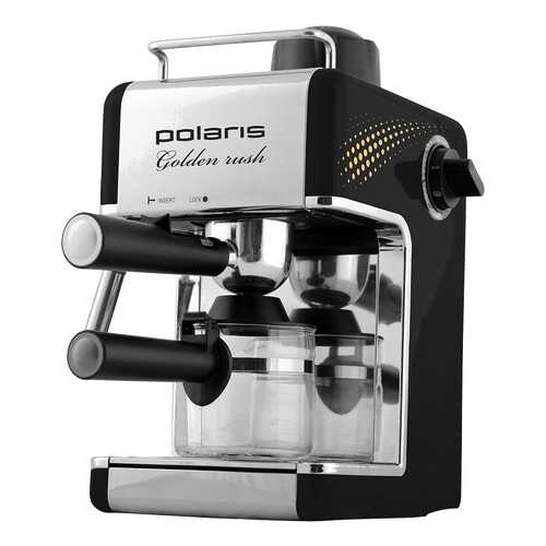 Рожковая кофеварка Polaris PCM 4006A Golden Rush Black