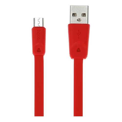Кабель Hoco x9 microUSB 2м Red