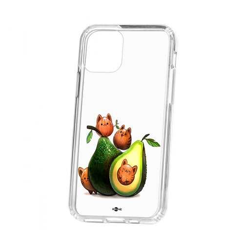 Чехол Apple iPhone 11 Pro Kruche Print Авокотики