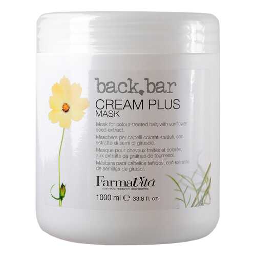 Маска легкая Farmavita Back Bar Cream Plus Mask 1000 мл