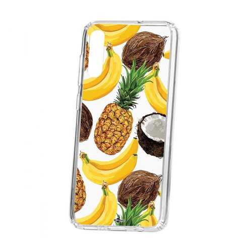 Чехол Kruche Samsung Galaxy A70 2019 Print Тропический микс
