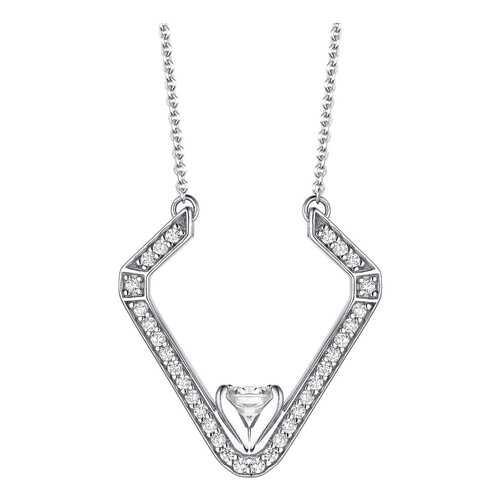 Колье женское серебряное АЛЬКОР SILVER 06-1672/00КЦ-00