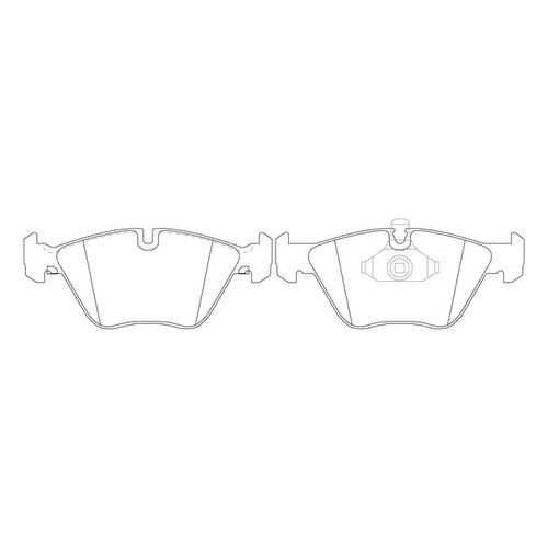 Тормозные колодки дисковые FIT FP0946