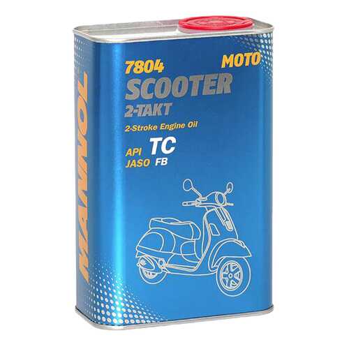Моторное масло Mannol 2-Takt Scooter 1л