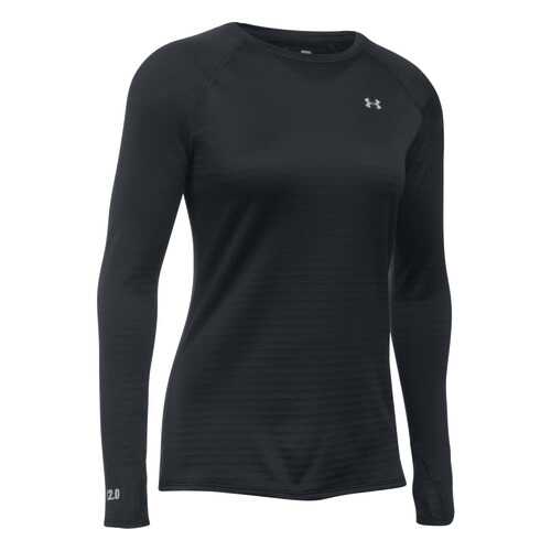 Лонгслив Under Armour Base 2.0 Crew LS W, 001 черный, SM