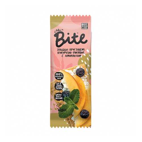 Хлебцы хрустящие c амарантом, кукурузно-рисовые Bite 30 г