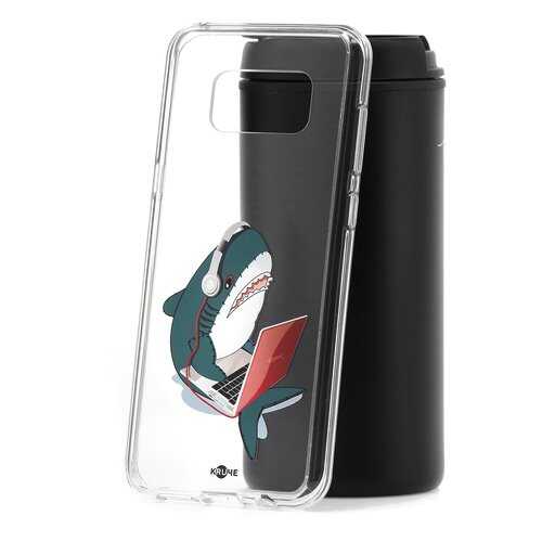 Чехол Samsung Galaxy S8 Plus Kruche Print Акула