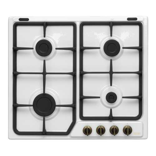 Встраиваемая варочная панель газовая Delonghi BC 46 ASV GU White