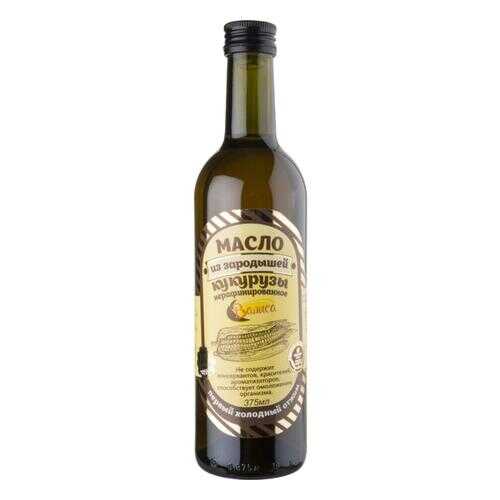 Масло кукурузное нерафинированное Василиса из зародышей первый холодный отжим 375 мл