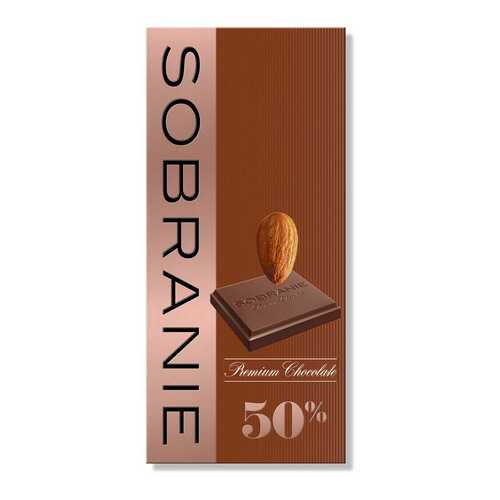 Шоколад темный Sobranie с орехами