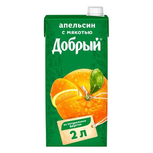 Нектар Добрый апельсин 2 л