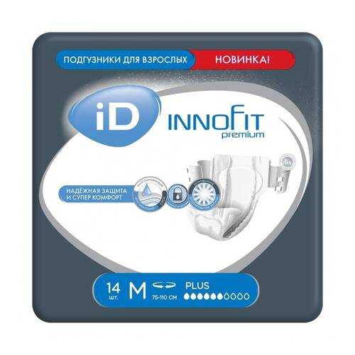 Подгузники iD Innofit для взрослых М 14 шт