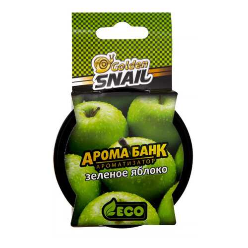 Освежитель Арома Банк Эко (Зеленое Яблоко) Gs 6509 GOLDEN SNAIL арт. GS6509