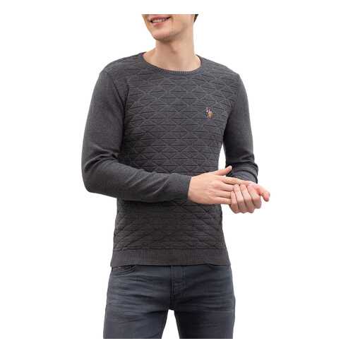 Джемпер мужской U.S. POLO Assn. G081SZ0TK0FEDOR серый L