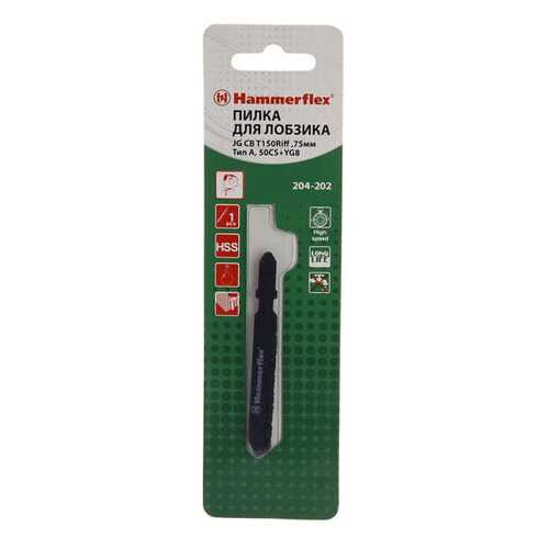 Пилка для лобзика Hammer Flex 204-202 JG CB (62757)