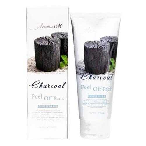 Чёрная маска-плёнка AROMA M CHARCOAL PEEL OFF PACK 180 мл