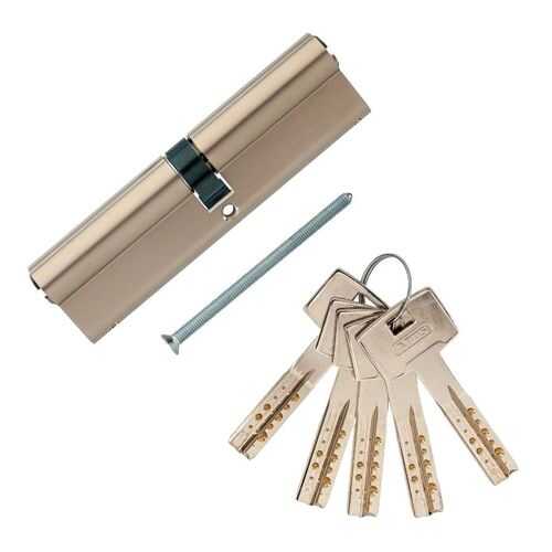 Европрофильный цилиндр ABUS M12R410 ключ/ключ 60-65 (125 мм) NI (5 key)