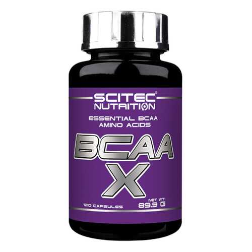 Scitec Nutrition BCAA-X 120 капсул без вкуса