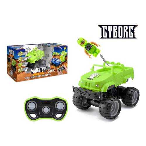 Машинка р/у разбивающийся внедорожник Monster Smash Ups, Cyborg