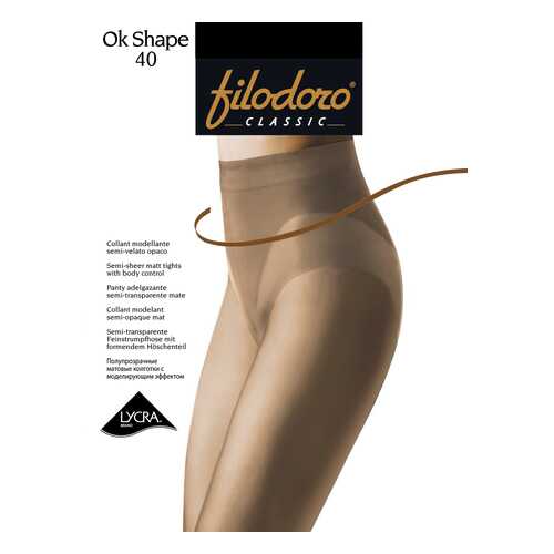 Колготки Filodoro Classic OK SHAPE 40/Nero/2 (S)