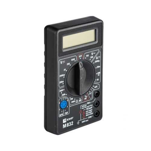 Мультиметр цифровой M832 EKF Master