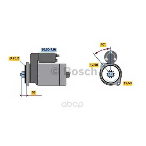 Стартер Bosch 0001120406