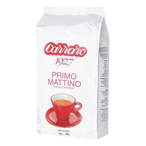 Кофе в зернах Carraro примо маттино 1 кг