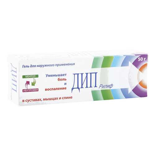 Дип Рилиф гель 50 г Ментолатум Компани