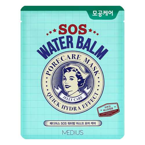 Маска MEDIUS SOS Water Balm Mask Pore Care 1 шт