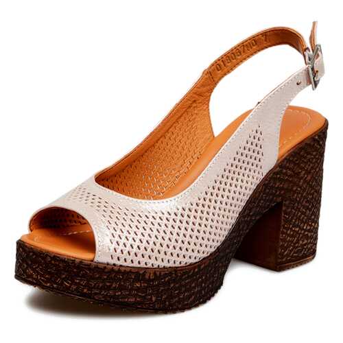 Босоножки женские Alessio Nesca 018067M0 розовые 40 RU