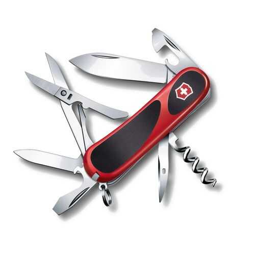 Мультитул Victorinox Evolution 2.3903.C 85 мм красно-черный, 14 функций