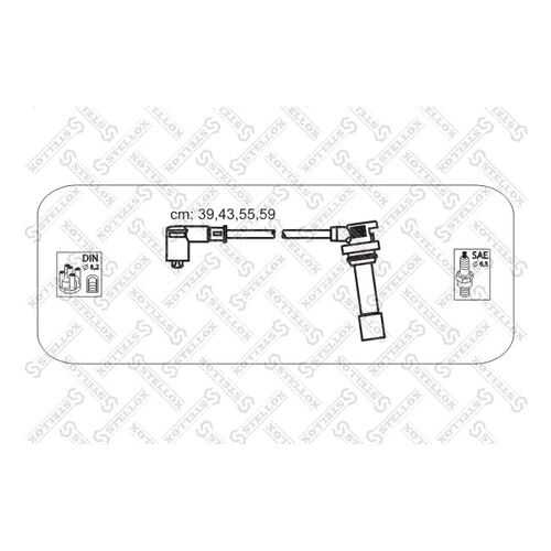 Комплект проводов зажигания STELLOX 10-38459-SX