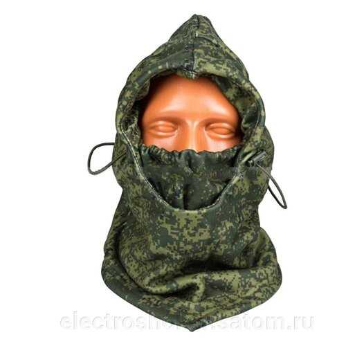 Капюшон East-Military ЕТИ, цифра россии, One Size