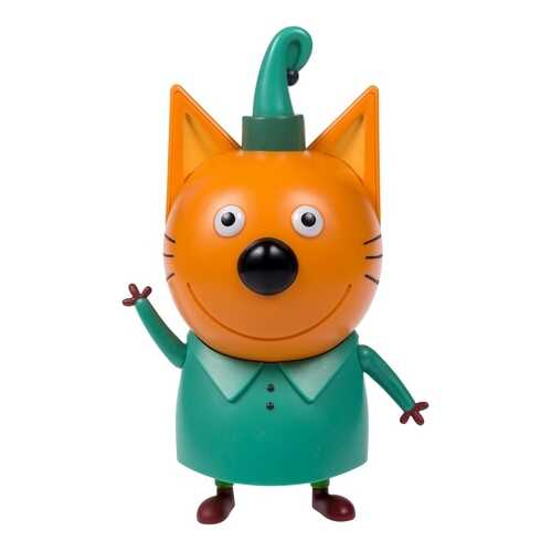 Фигурка котенок 1TOY Компот 15 см со звуком Три кота Т16182