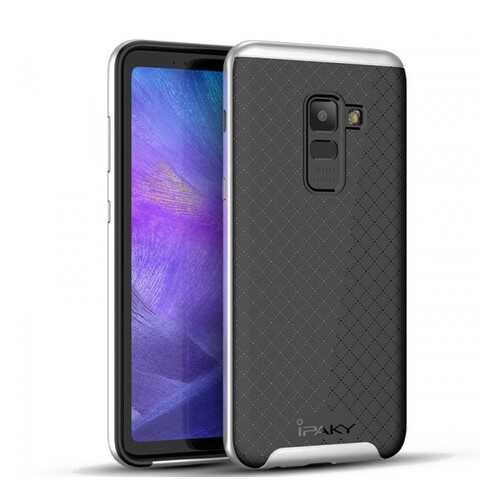 Чехол iPaky +PC для Samsung A530 Galaxy A8 (2018) Black/Silver