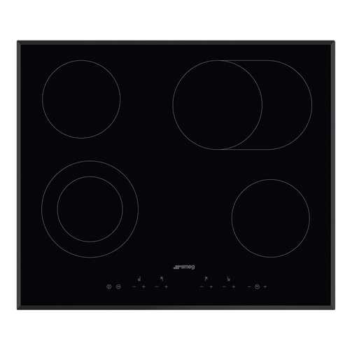 Встраиваемая варочная панель электрическая Smeg SE364EMTB Black