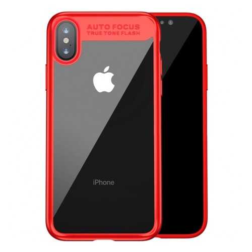 Чехол Rock Clarity Series для Apple iPhone X / XS Red
