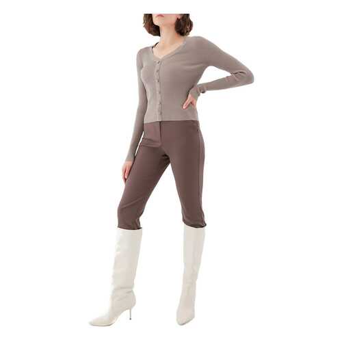 Кардиган женский ZARINA 328614814 коричневый XL