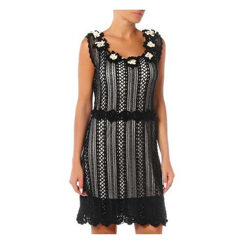 Платье женское Maria Grazia Severi 7400/000H/12200 черное 44 IT