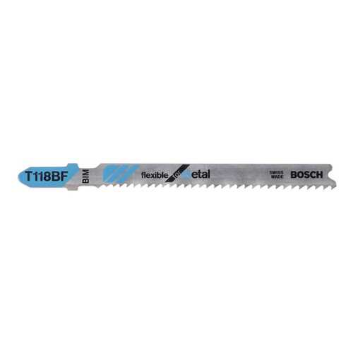 Набор пилок для лобзика Bosch T 118 BF, BIM 2608636232