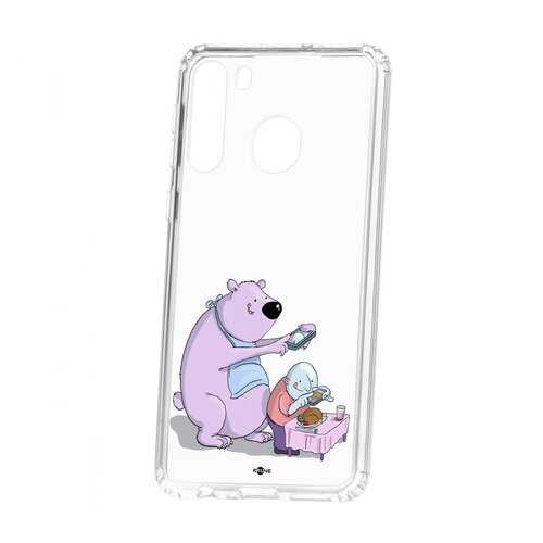 Чехол Samsung Galaxy A21 Kruche Print Foodstagramm