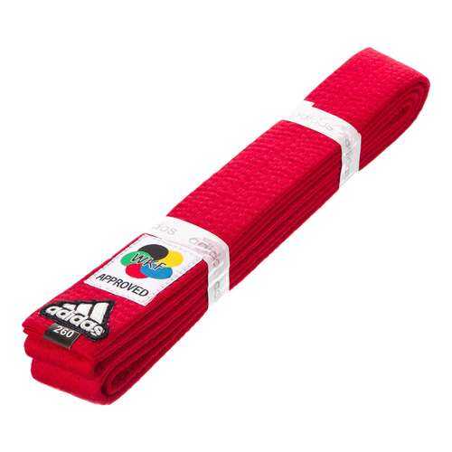 Пояс для карате Adidas Elite WKF красный, 280 см
