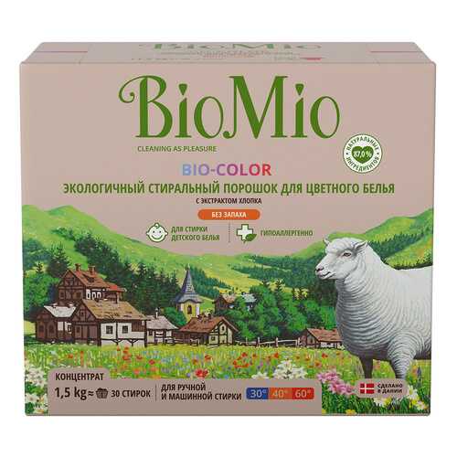 Порошок для стирки BioMio для цветного белья 1.5 кг
