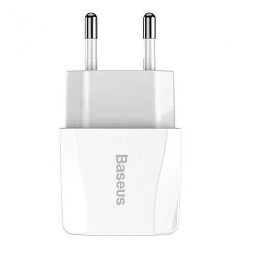 Сетевое зарядное устройство Baseus Mini Dual-U Charger 2xUSB 2.1A CCALL-MN02 White