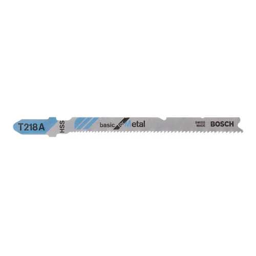 Набор пилок для лобзика Bosch T 218 А, HSS 2608631032