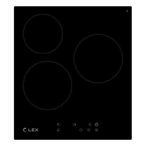 Встраиваемая электрическая панель LEX EVH 430 BL Black