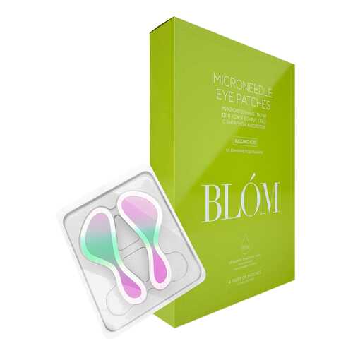 Патчи для глаз BLOM Microneedle Eye Patches Succinic Acid 4 шт
