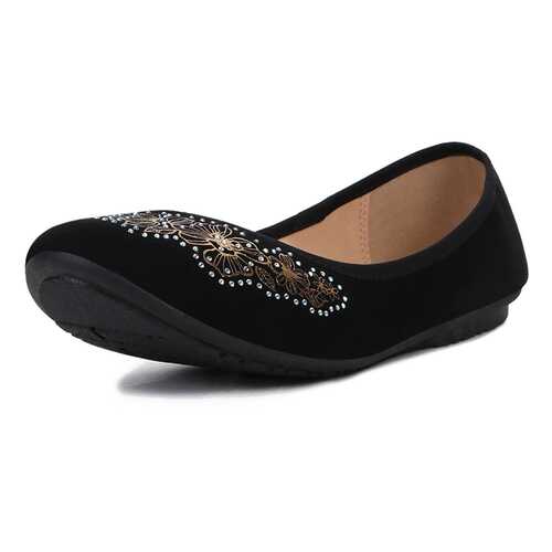 Балетки женские T.Taccardi 28406130 черные 36 RU