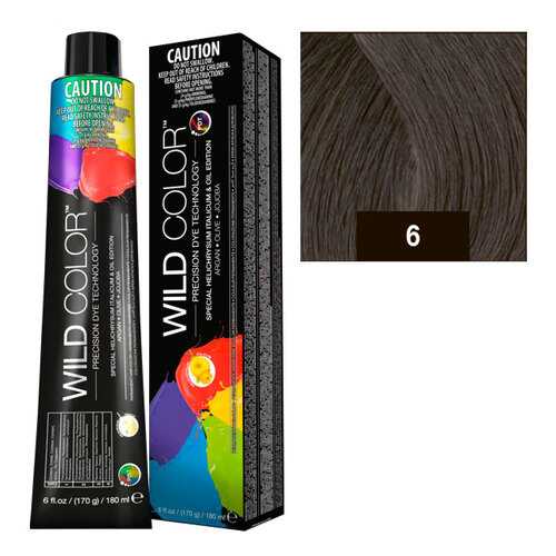 Wildcolor - Стойкая крем-краска Permanent Hair Color 6N/S Темный блонд 180 мл
