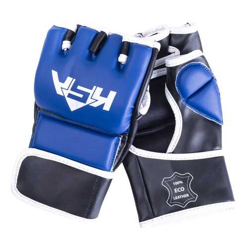 KSA Перчатки для MMA Wasp Blue, к/з, M